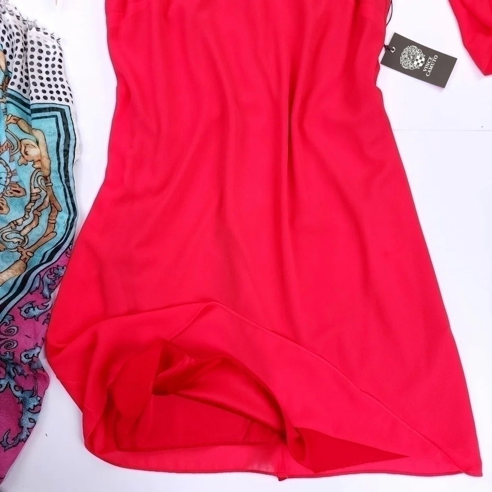 New Vince Camuto Pink Dress Sz 6 - Picture 2 of 10